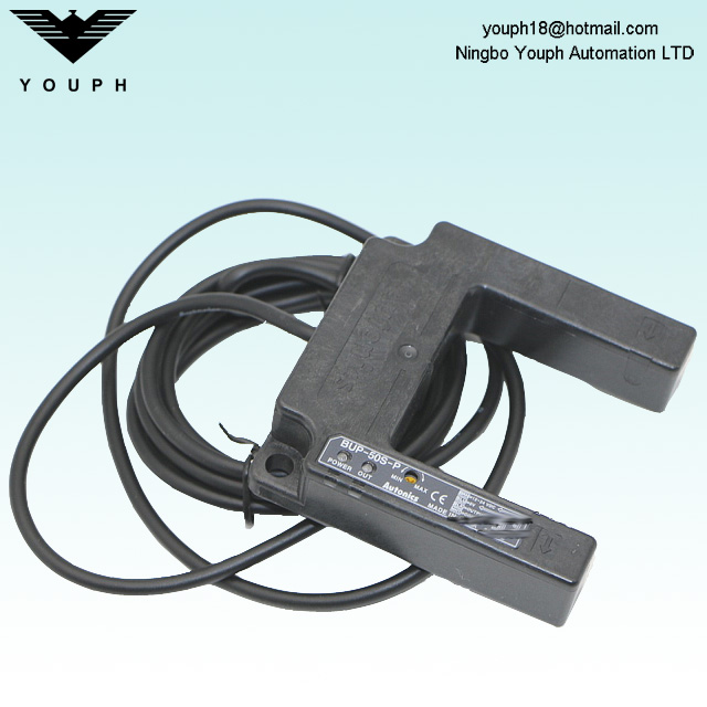 Autonics BUP-50S-P PNP Open IP66 IEC standard U-shaped Through-beam Photoelectric Sensor