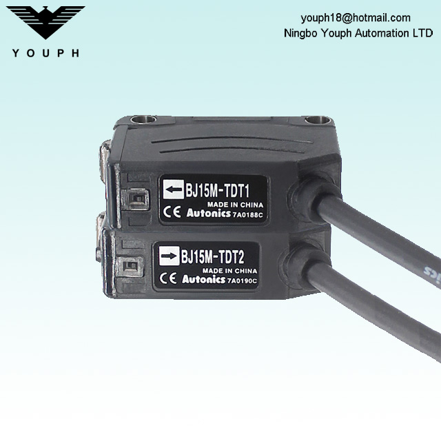 Autonics BJ15M-TDT BJ15M-TDT-P BJ Series Transmitted beam type Photoelectric Sensor