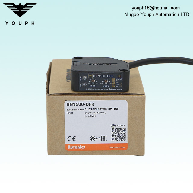 Autonics BEN500-DFR Relay Contact Output Diffuse Reflective Proximity Switch
