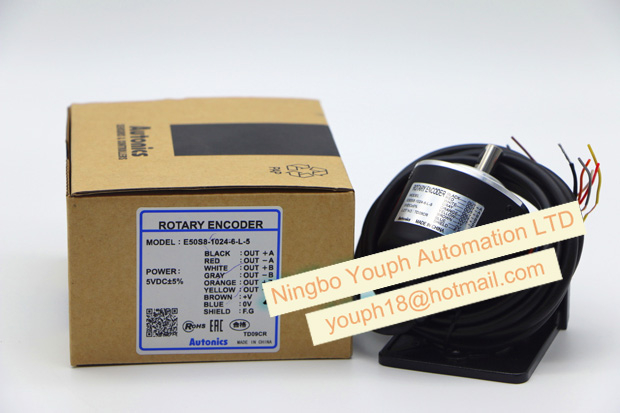 Autonics E50S8-1024-6-L-5 Diameter ∅50mm Shaft type Incremental Rotary Encoder