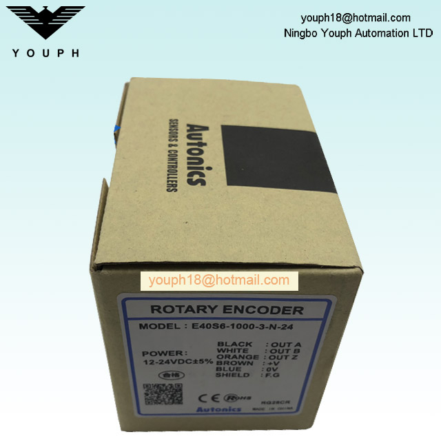 Autonics E40S6-1000-3-N-24 Incremental Rotary Encoder