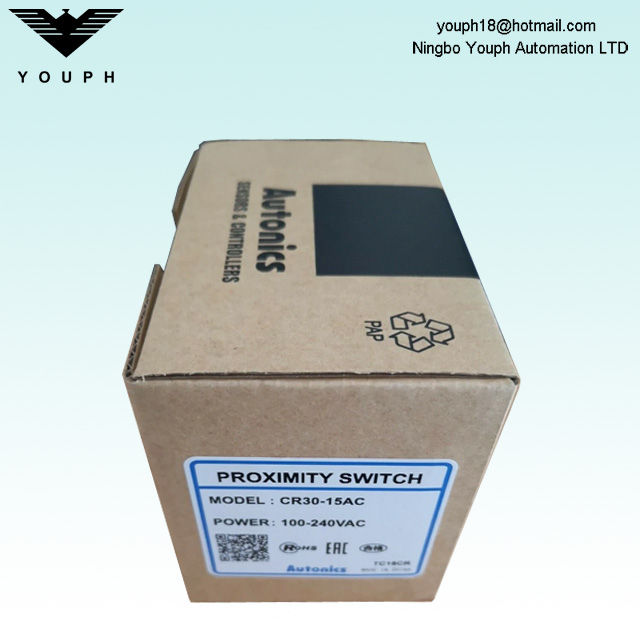 Autonics CR30-15AC M30 Normally closed CYLINDRICAL AC Proximity Sensor