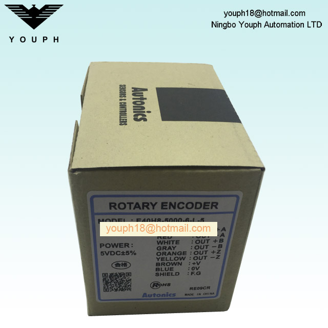 Autonics E40H8-5000-6-L-5 E40H Series Incremental Rotary Encoder