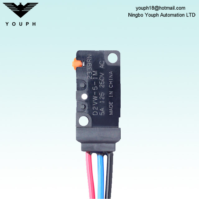 OMRON D2VW-5-1M D2VW-5L1A-1M IP67 Sealed Miniature Basic Switch