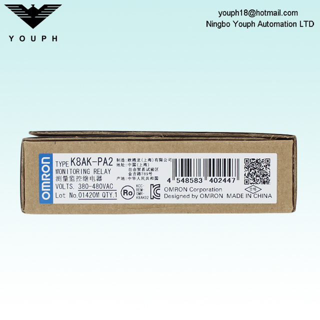 OMRON K8AK-PA2 K8AK-PH1 K8AK-PM2 Phase-sequence Phase-loss Relay