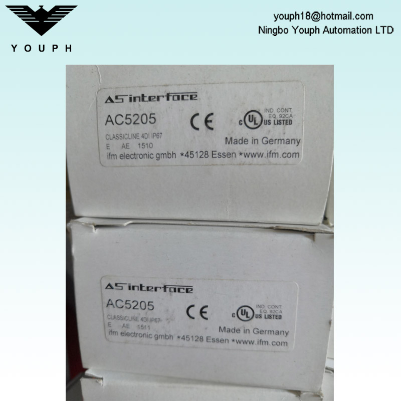IFM AC5205 Quick Mounting Technology AS-Interface ClassicLine Module
