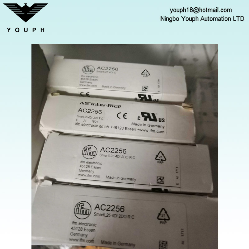 IFM AC2256 AS-Interface Control Cabinet Module AC2256 SmartL25 4DI 2DO R C