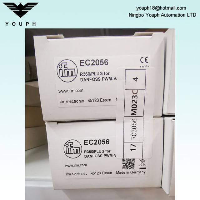 IFM EC2056 R360/PLUG/DANFOSS PWM-VALVE Wirable Valve Connector