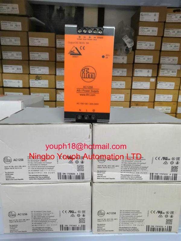 IFM Electronic AC1258 PSU-1AC ASi-8A AS-i Sensor Power Supply