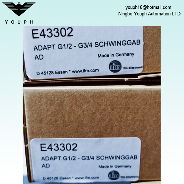 IFM E43302 ADAPT G1/2-G3/4 Screw-in Adapter for Process Sensor