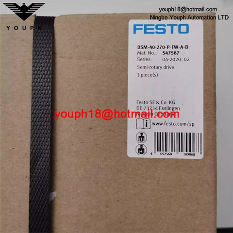 Festo DSM-40-270-P-FW-A-B 547587 Female thread G1/8 Aluminium Semi-rotary Drive