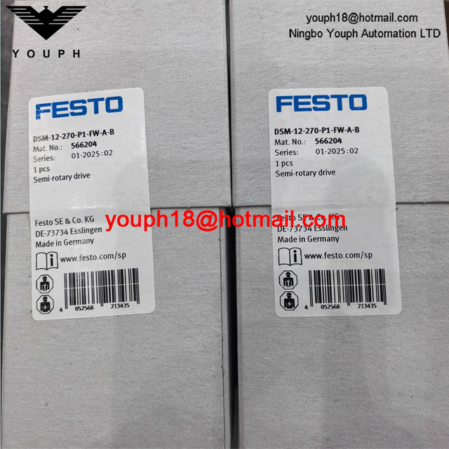 Festo DSM-12-270-P1-FW-A-B 566204 Via proximity switch Double-acting Semi-rotary drive