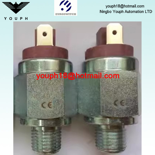 Italy Euroswitch 4110222 4110124 4110H12 N.O. / N.C. Contact rating 0,5 A / 48 V Diaphragm pressure switch