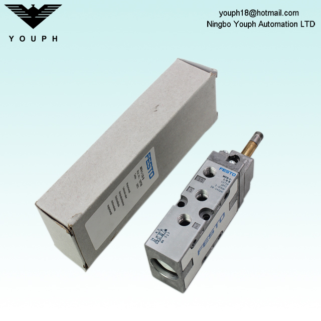 FESTO MFH-5-1/8-B 19758 J855 1/8 Inch Normally Closed Tiger Classic 5/2 Way Pneumatic Solenoid Valve