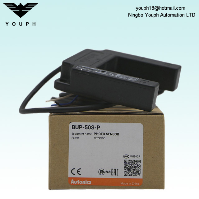 Autonics BUP-50S-P PNP Open IP66 IEC standard U-shaped Through-beam Photoelectric Sensor