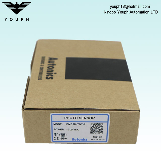 Autonics BMS5M-TDT-P PNP Through-beam Amplifier Built-in Photoelectric Sensor