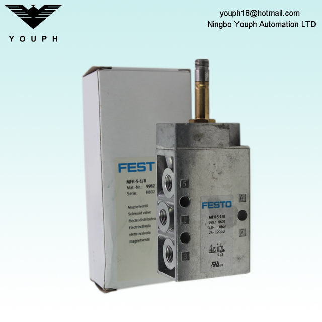 MFH-5-1/8 9982 H602 FESTO Solenoid Pneumatic valves Tiger Classic