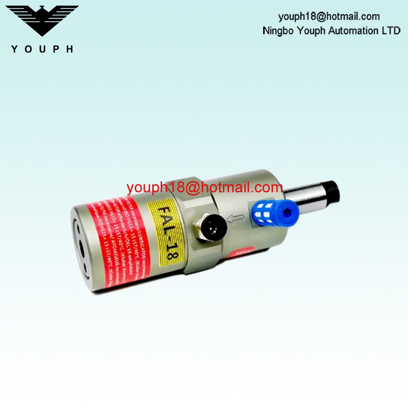 FAL-18 FAL-25 FAL-35 FAL series linear vibrator Pneumatic piston rod telescopic straight line impact vibrator