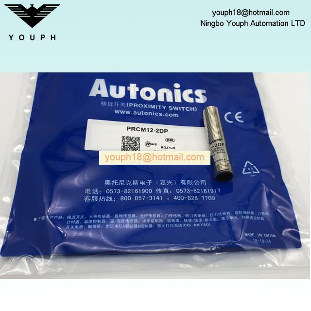 AUTONICS PRCM12-2DP PRCM Series Cylindrical Connector Type Proximity Sensor