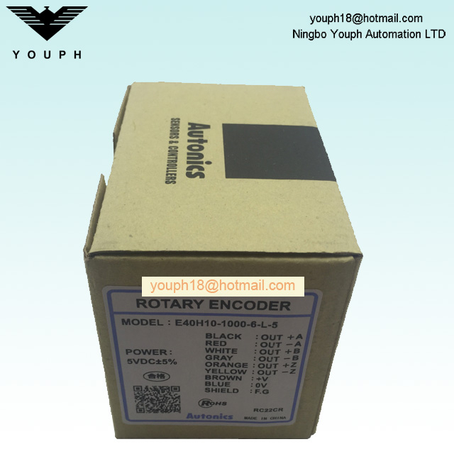 Autonics E40H10-1000-6-L-5 Incremental Rotary Encoder