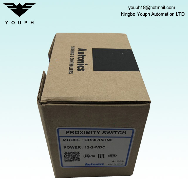 Autonics CR30-15DN2 M30 Sensing Distance 15 mm 24VDC Power Proximity Sensor