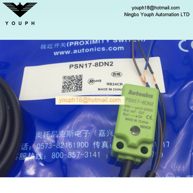AUTONICS PSE17-8DN2 Front side Normal Closed Proximity Switch