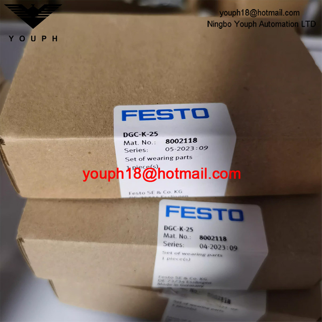 Festo DGC-K Linear drive Cylinder Repair Kit DGC-K-25 8002118
