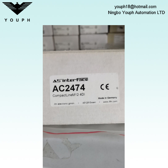 IFM AC2474 CompactLine M12 4DI AS-Interface CompactLine module AC2474