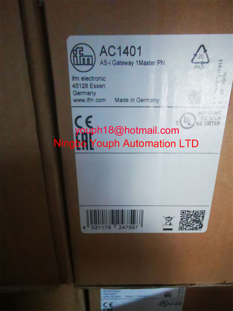 IFM AC1401 AS-Interface PROFINET gateway AS-i Gateway 1Master PN