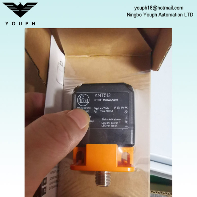 IFM ANT513 RFID read/write head HF ANT513 DTRHF MCRWIDUS03