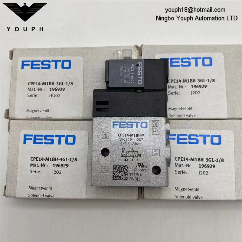 Festo CPE14-M1BH-3GL-1/8 196929 Solenoid valve