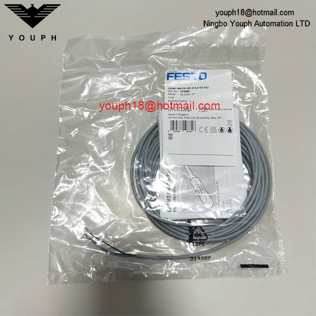 Festo CRSMT-8M-PS-24V-K-5,0-OE-EX2 574380 PNP Proximity sensor
