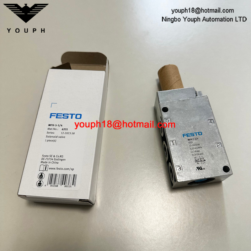 FESTO MFH-5-1/4 6211 G1/4 5/2-way MFH Tiger Solenoid valve