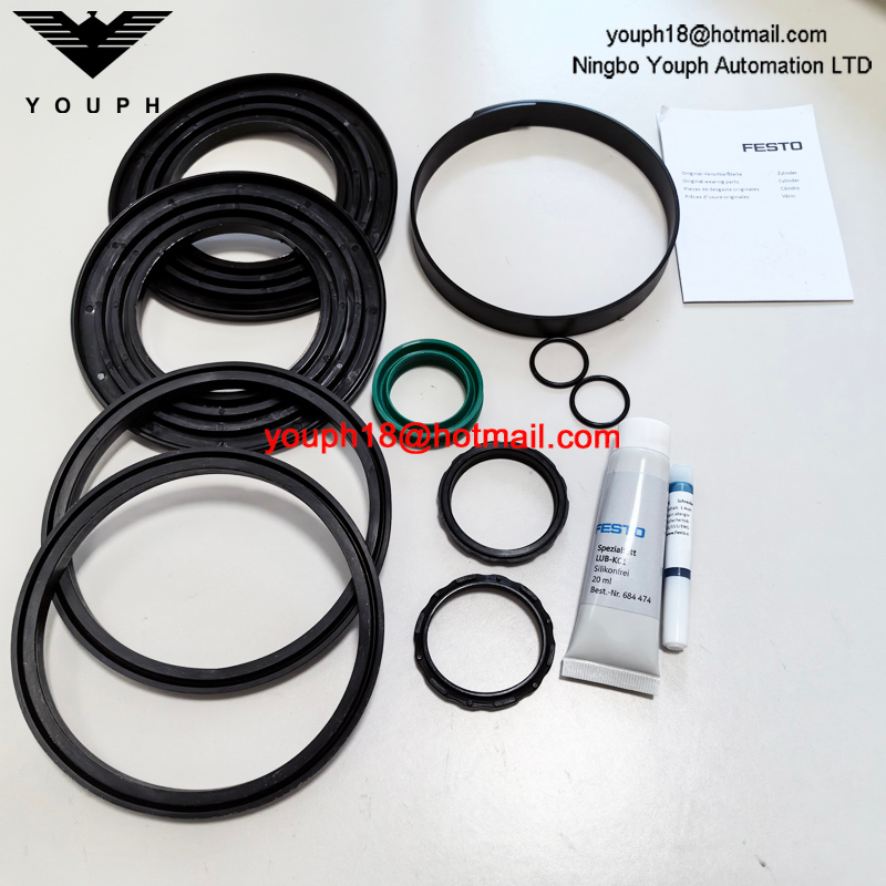 Festo DNC-125-PPVA 369201 DNC125 ISO15552 Standard Cylinder Repair Kit