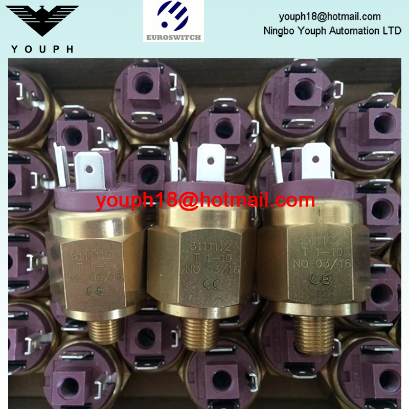 Euroswitch 3111112 3110211 31 Series Textile machine tool Diaphragm pressure switch