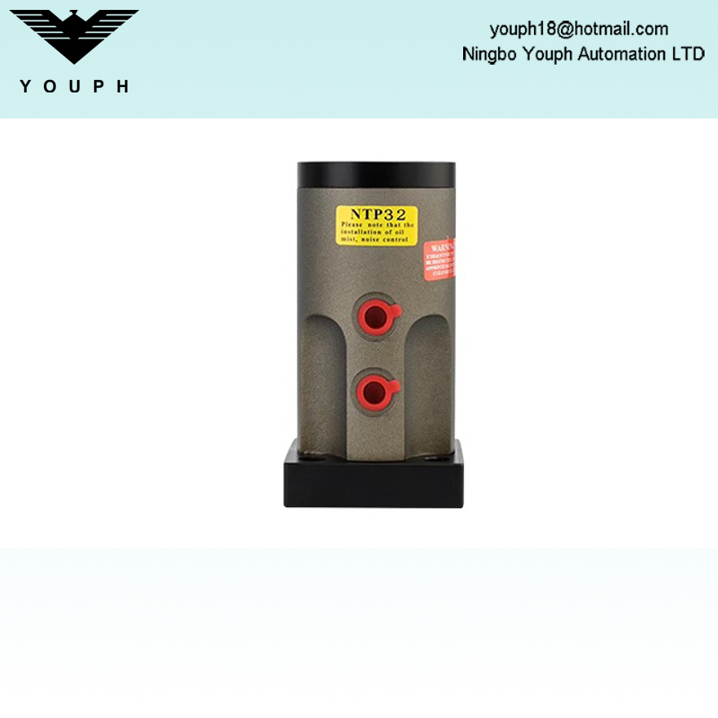 NTP25 NTP32 NTP48 Netter NTP Series Pneumatic Piston Vibrator Pneumatic Hammer Linear Vibration Bulkhead Vibrator