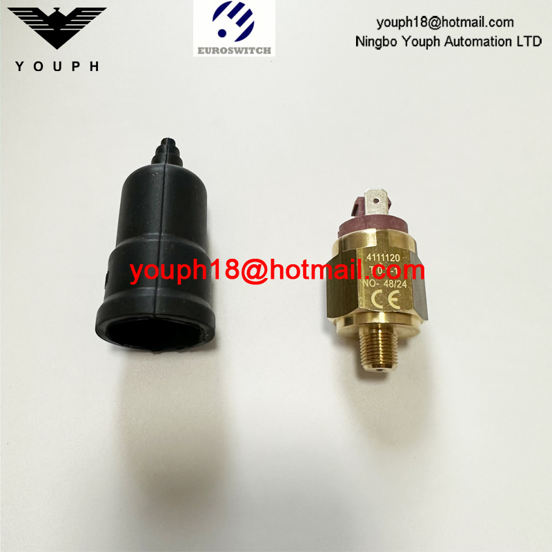 Italy Euroswitch 4111120 4111220 Contact type N.O. / N.C. Brass Diaphragm pressure switch