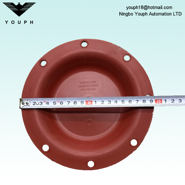 286-008-354 286-015-604 Sandpiper 1 inch Pneumatic Diaphragm Pump Parts 286.008.354 286.015.604 Diameter 197mm