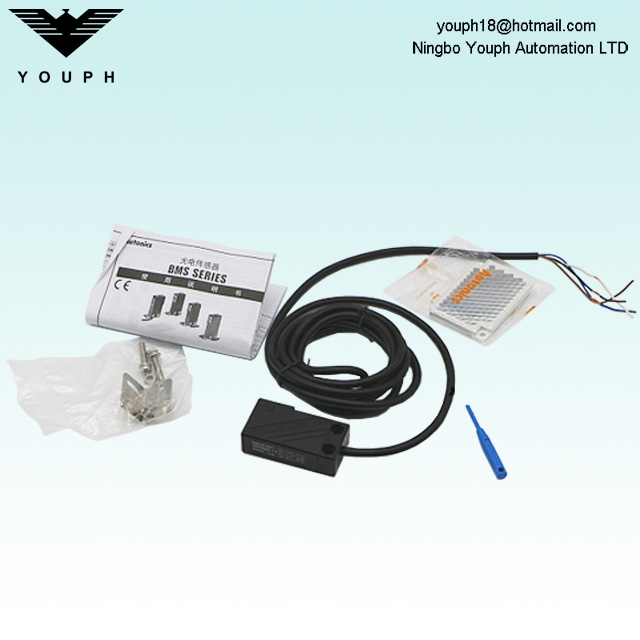 Autonics BMS2M-MDT Retroreflective Amplifier Built-in Photoelectric Sensor