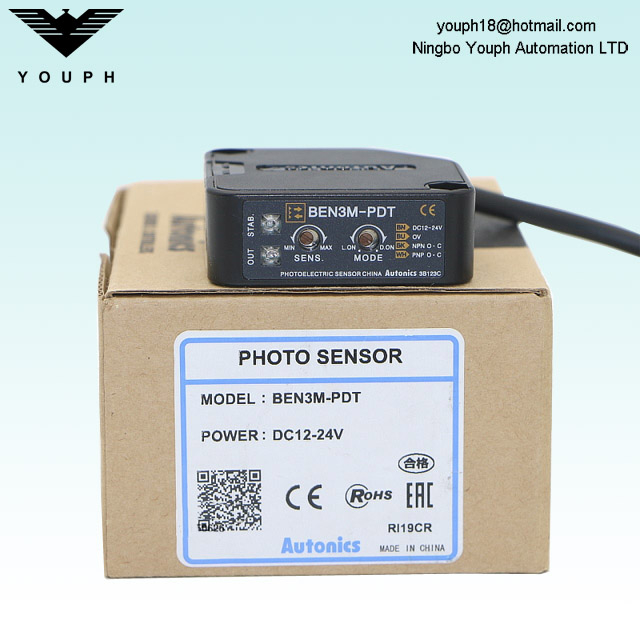 Autonics BEN3M-PDT Retroreflective with Polarizing Filter Proximity Switch