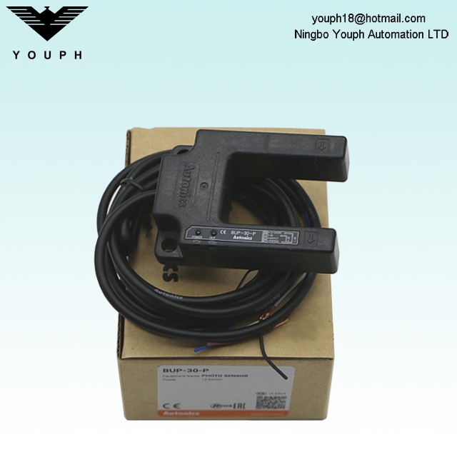 Autonics BUP-30-P PNP Open U-Type Sensor Through-beam Photoelectric Sensor