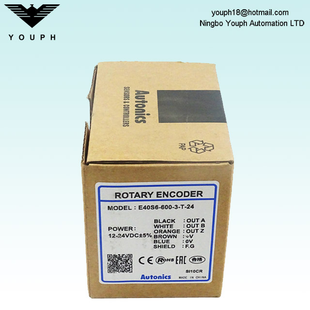 Autonics E40S6-600-3-T-24 Incremental Rotary Encoder