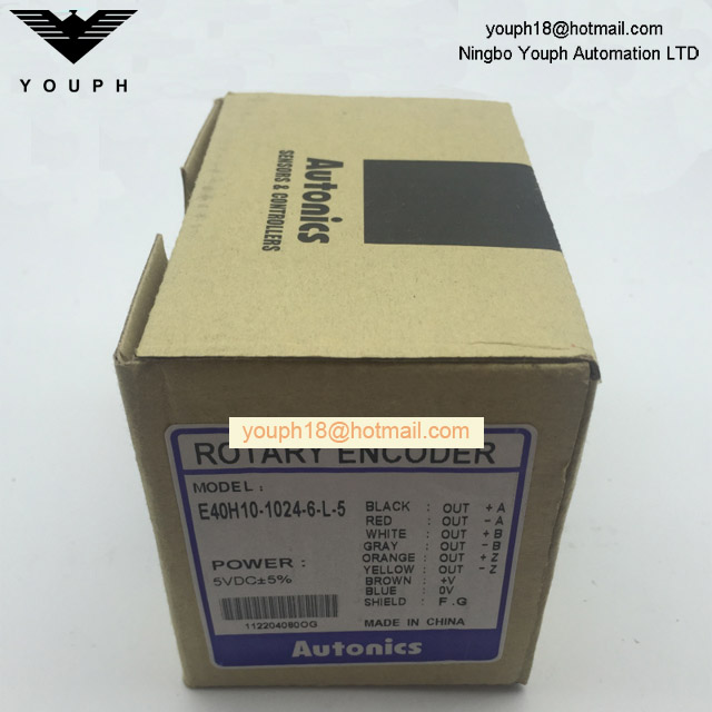 Autonics E40H10-1024-6-L-5 Incremental Rotary Encoder