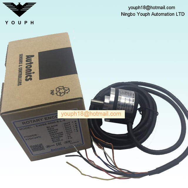 Autonics E40S6-5000-6-L-5 Incremental Rotary Encoder
