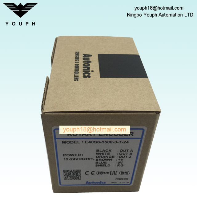 Autonics E40S6-1500-3-T-24 Incremental Rotary Encoder