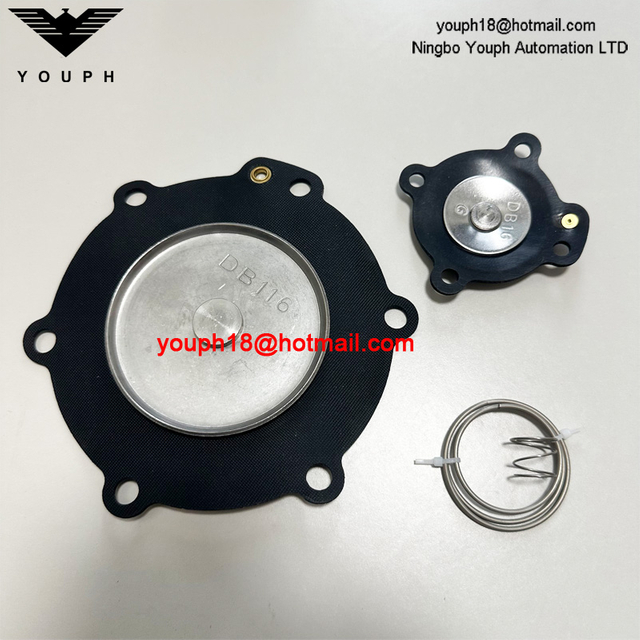 DB116 DB16 Pulse Valve VEM216 VNP216 VEM416 VNP416 2" DN50 Nitrile Viton Diaphragm Repair Kit