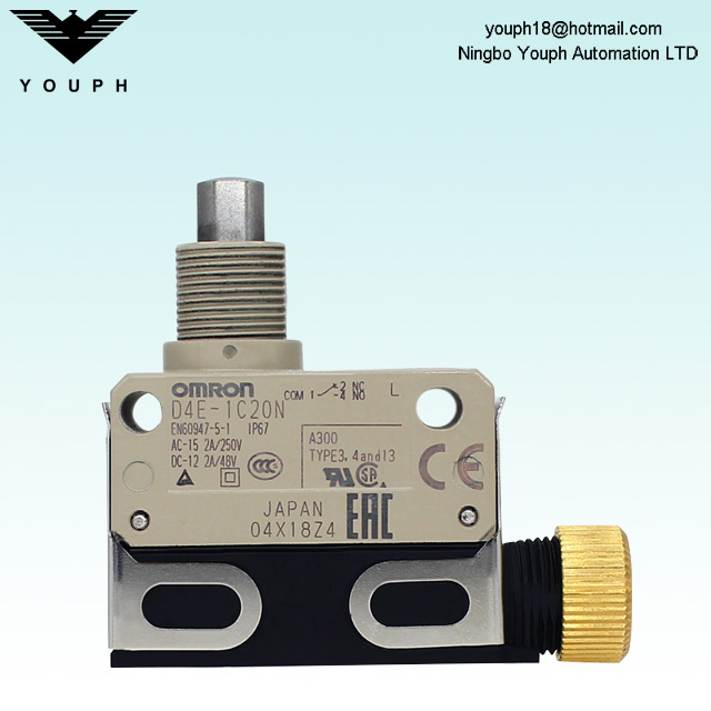OMRON D4E-1C20N Small Sealed Switch Limit Switch