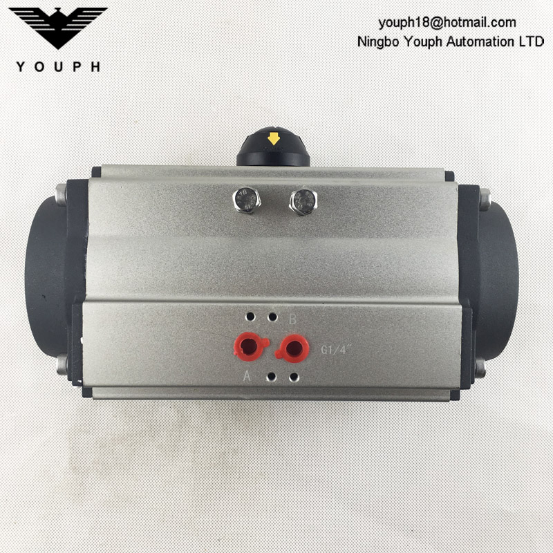 AT105 AT125 AT140 AT160 AT190 AT210 AT240 Pneumatic Actuator Customized Air Cylinder