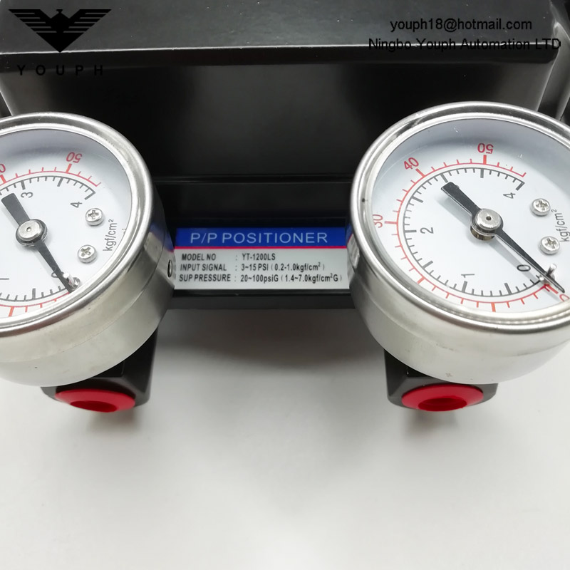 YTC YT-1200L YT-1200LS Single Acting Linear Actuator Pneumatic Positioner