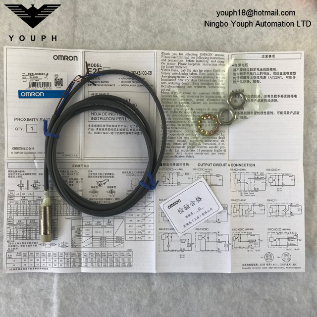 OMRON E2E-X5ME1-Z E2E NEXT Series DC 3 wire Proximity Sensor